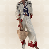 M&H | Linen-Cotton Shirt & Pants Set