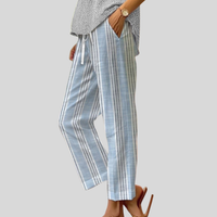 Maya | Elastic-Waist Draped Pants
