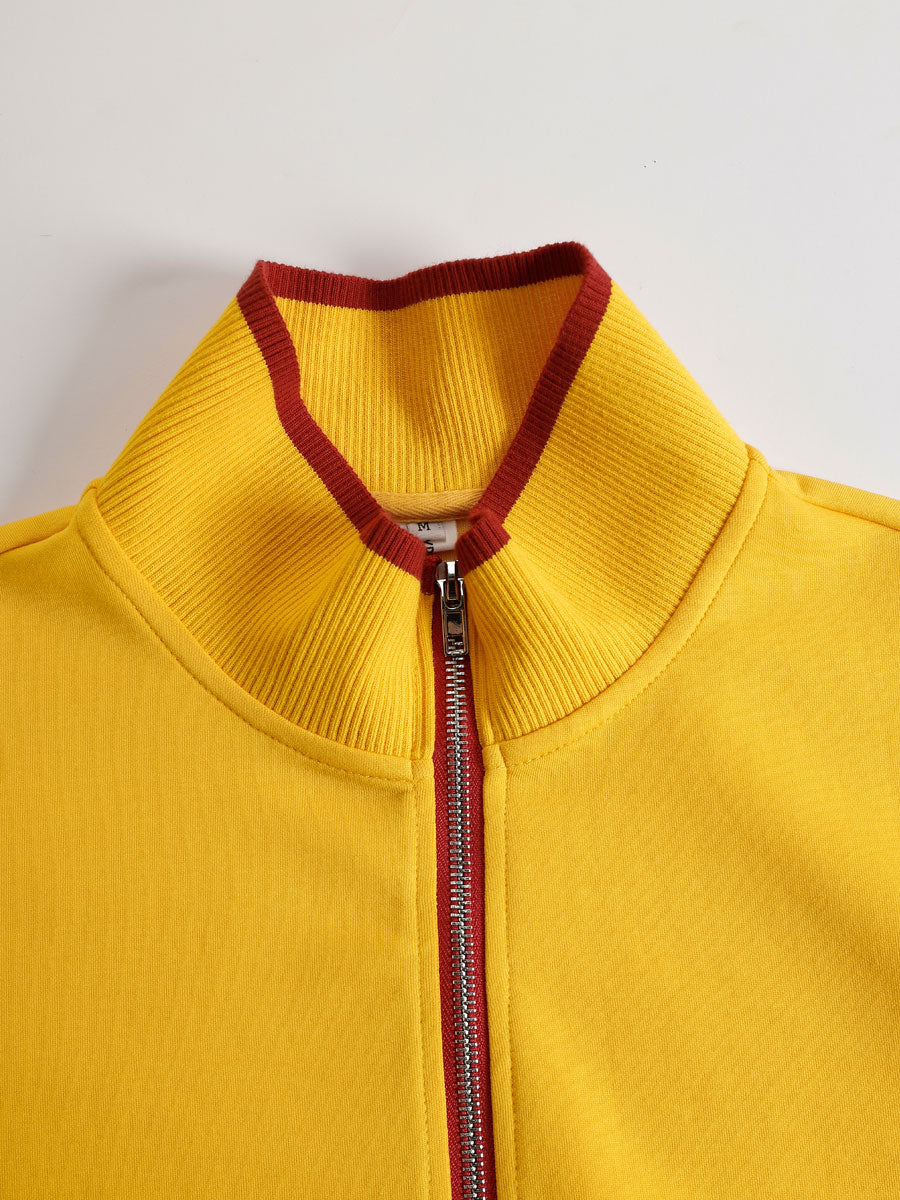 Priscilla - Elegant Sporty Complete with Half Zip Sweatshirt