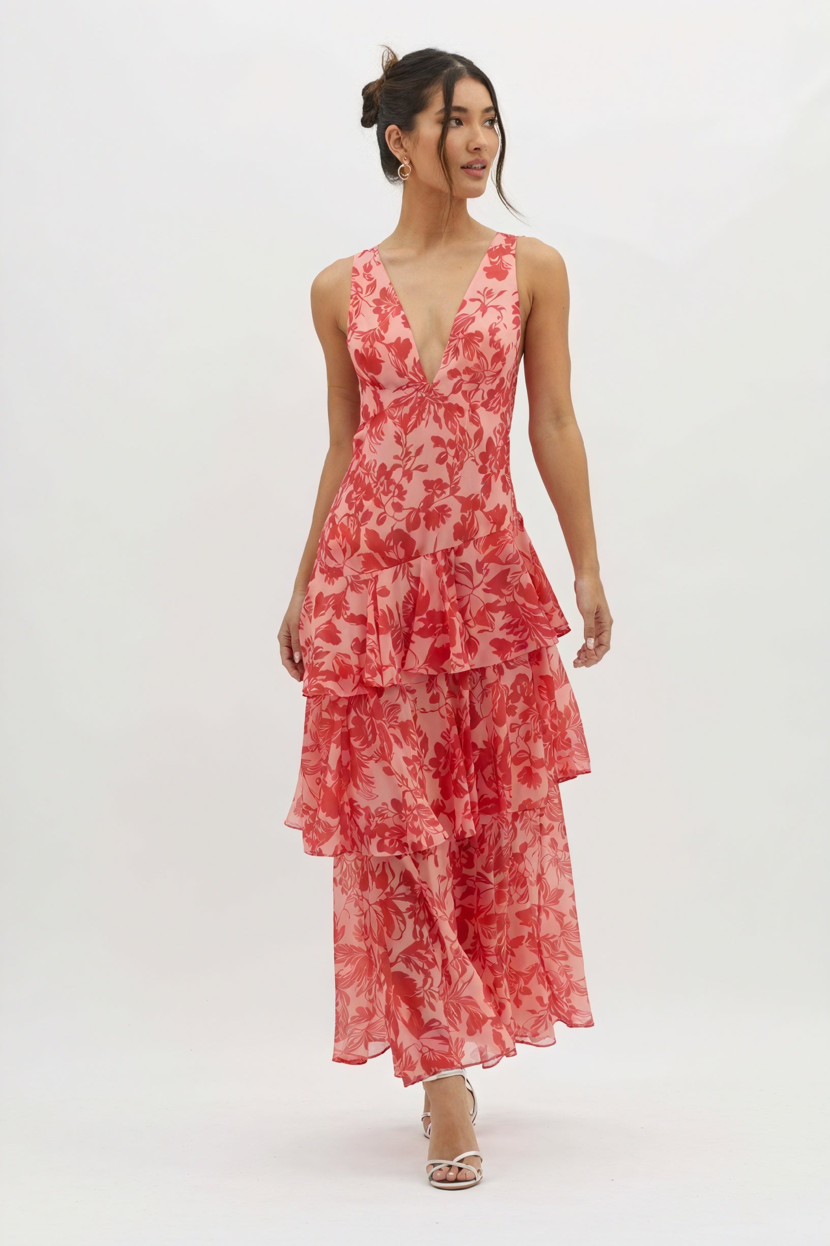 Imani | Watercolor Floral Dress