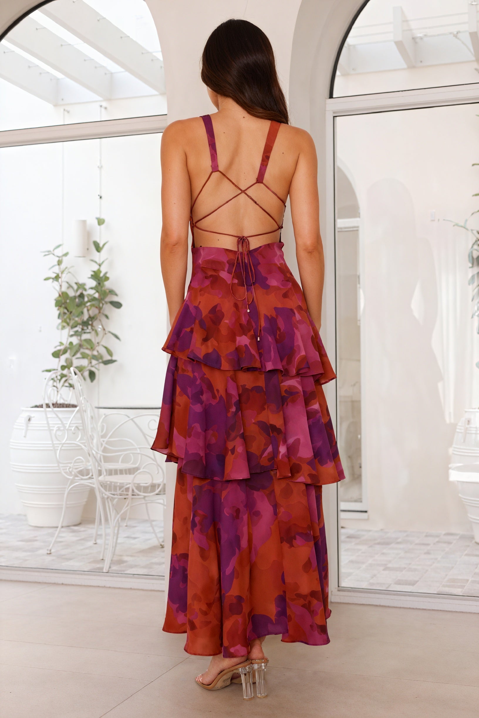 Imani | Watercolor Floral Dress