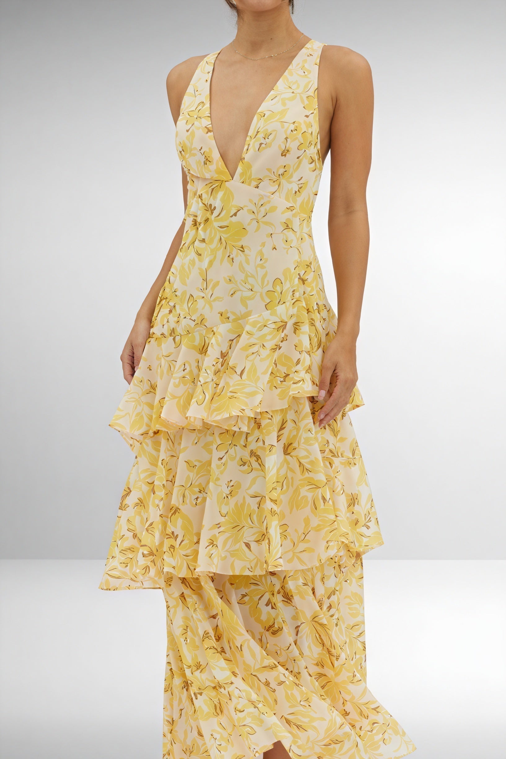 Imani | Watercolor Floral Dress