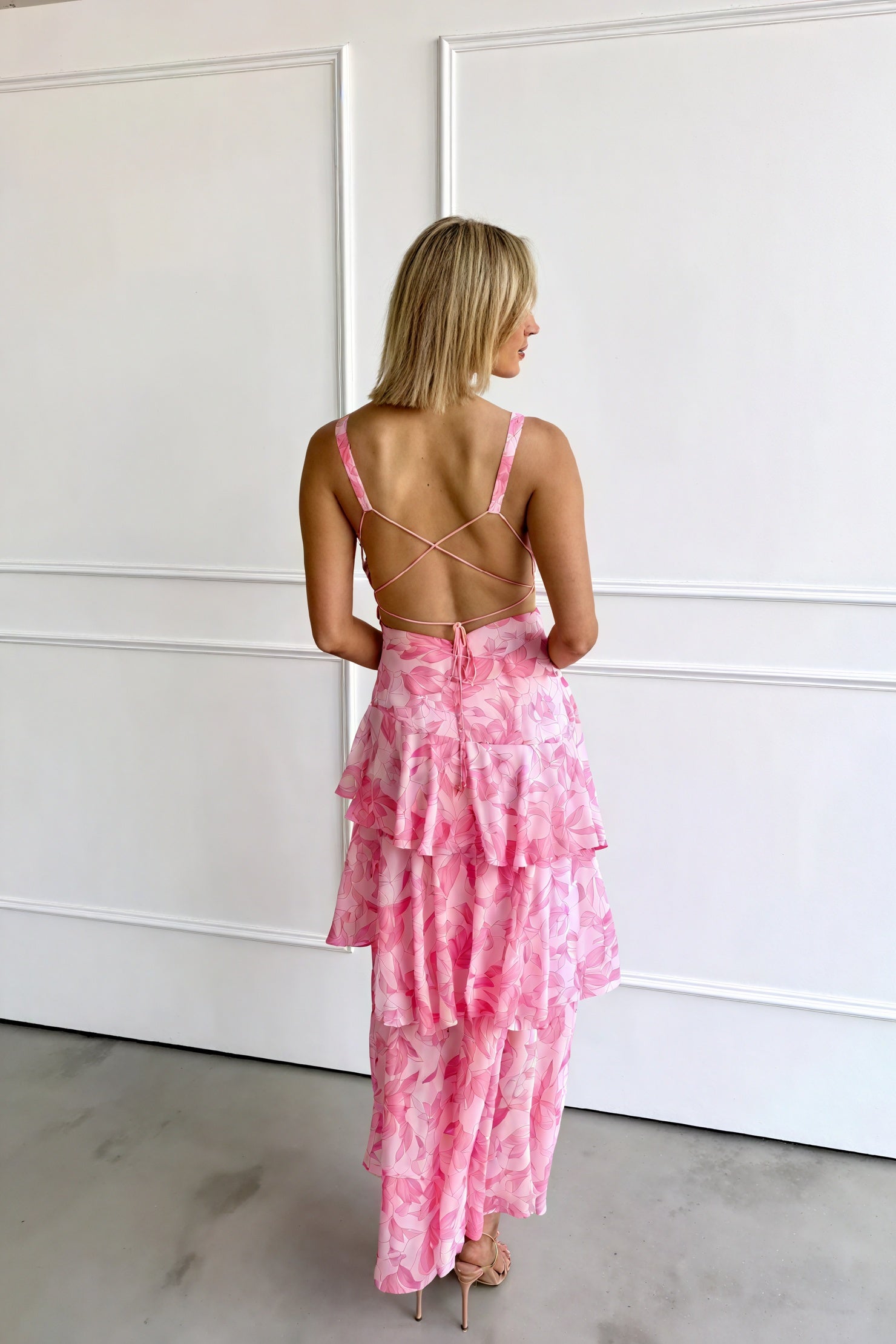Imani | Watercolor Floral Dress