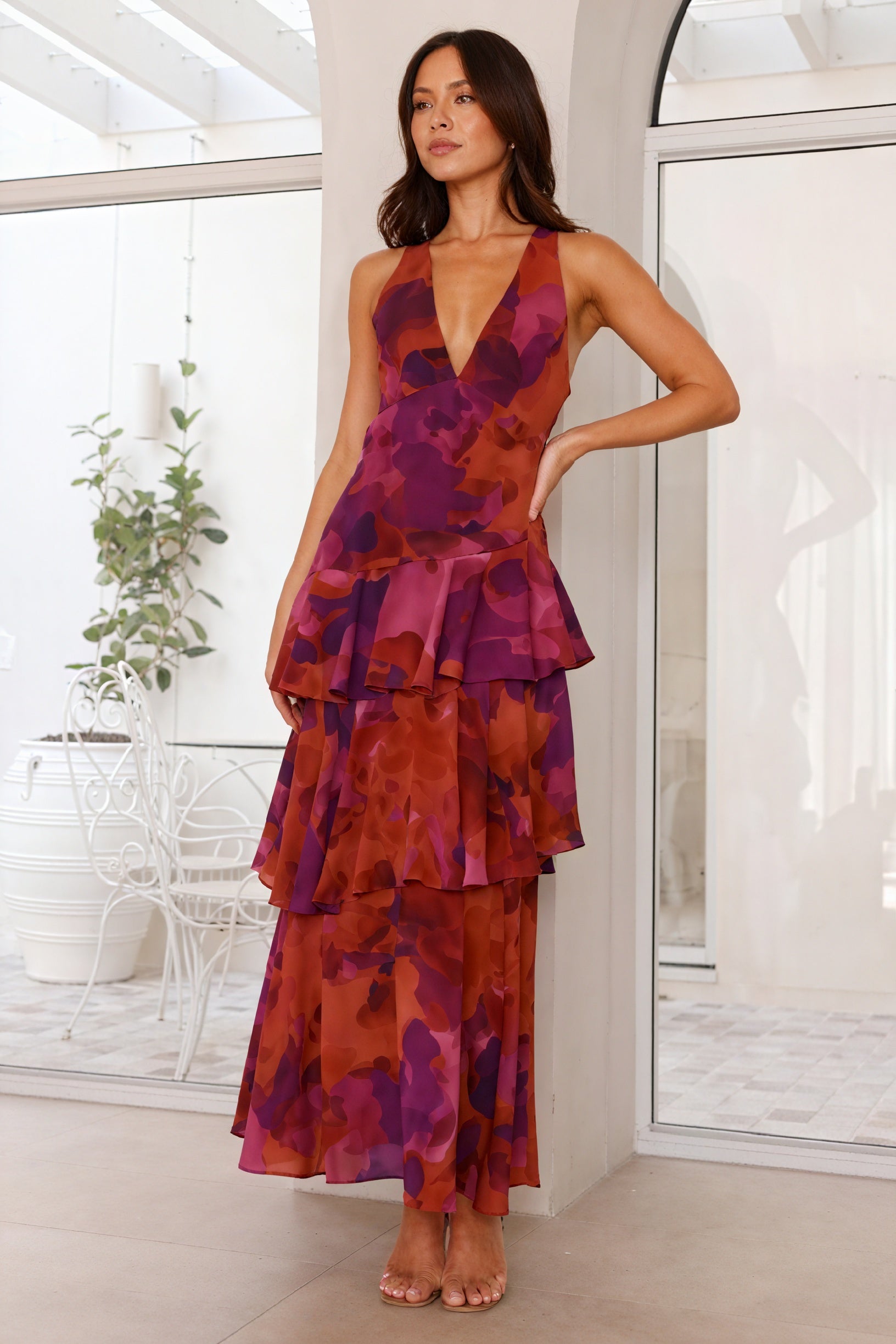 Imani | Watercolor Floral Dress