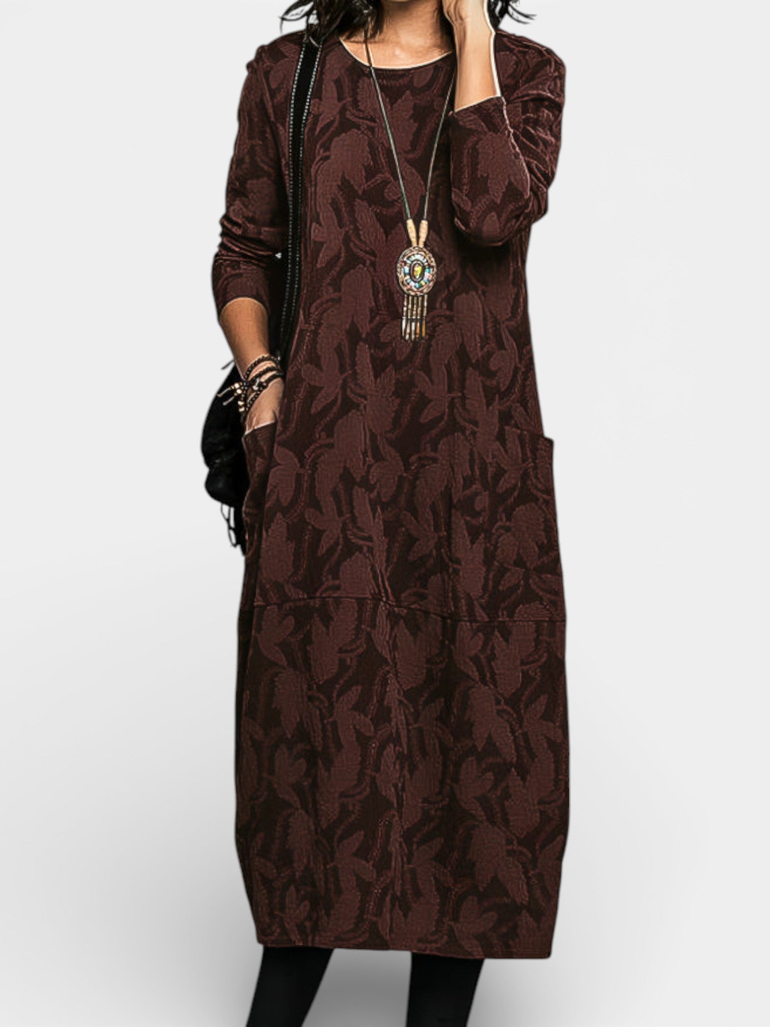 Long-Sleeve Winter Dress