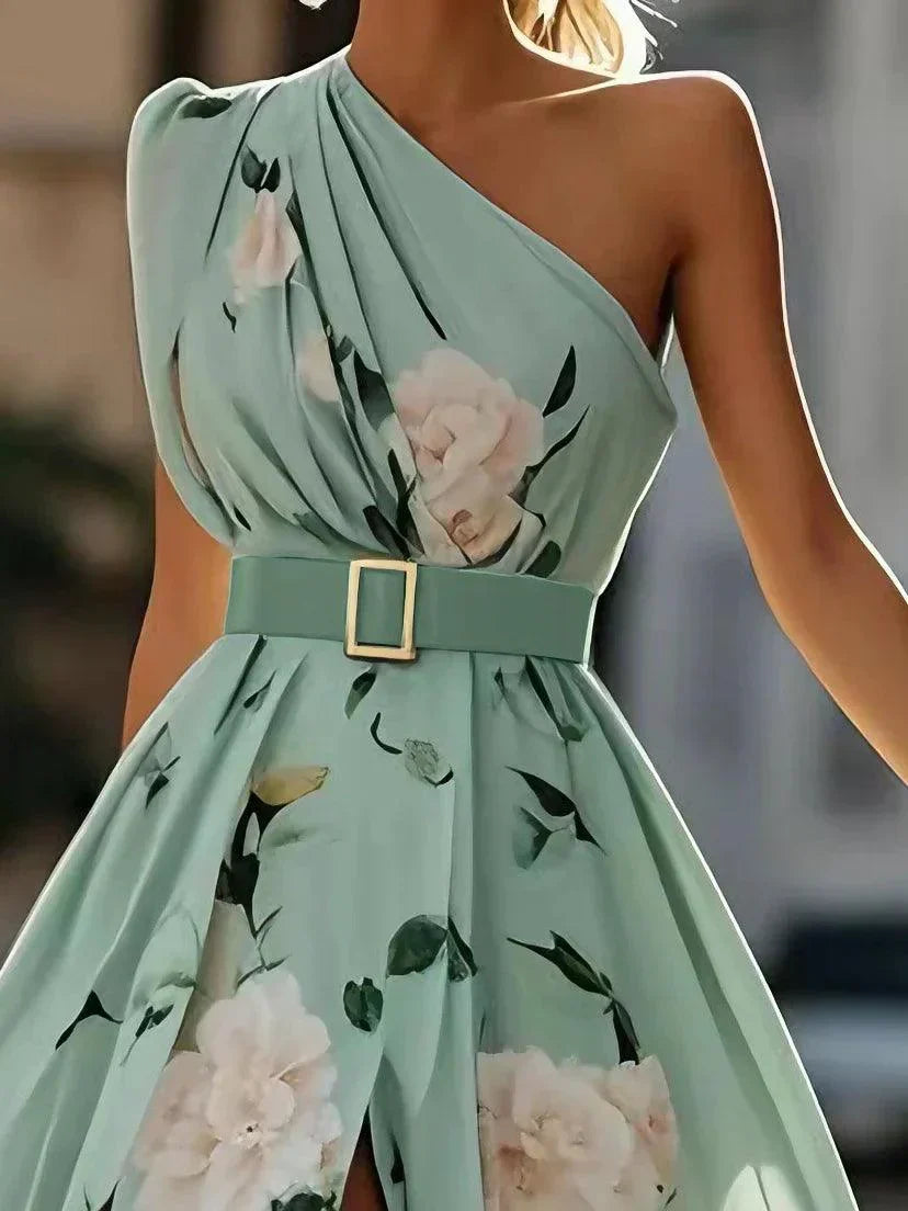 Harper | Floral Chiffon Maxi Dress