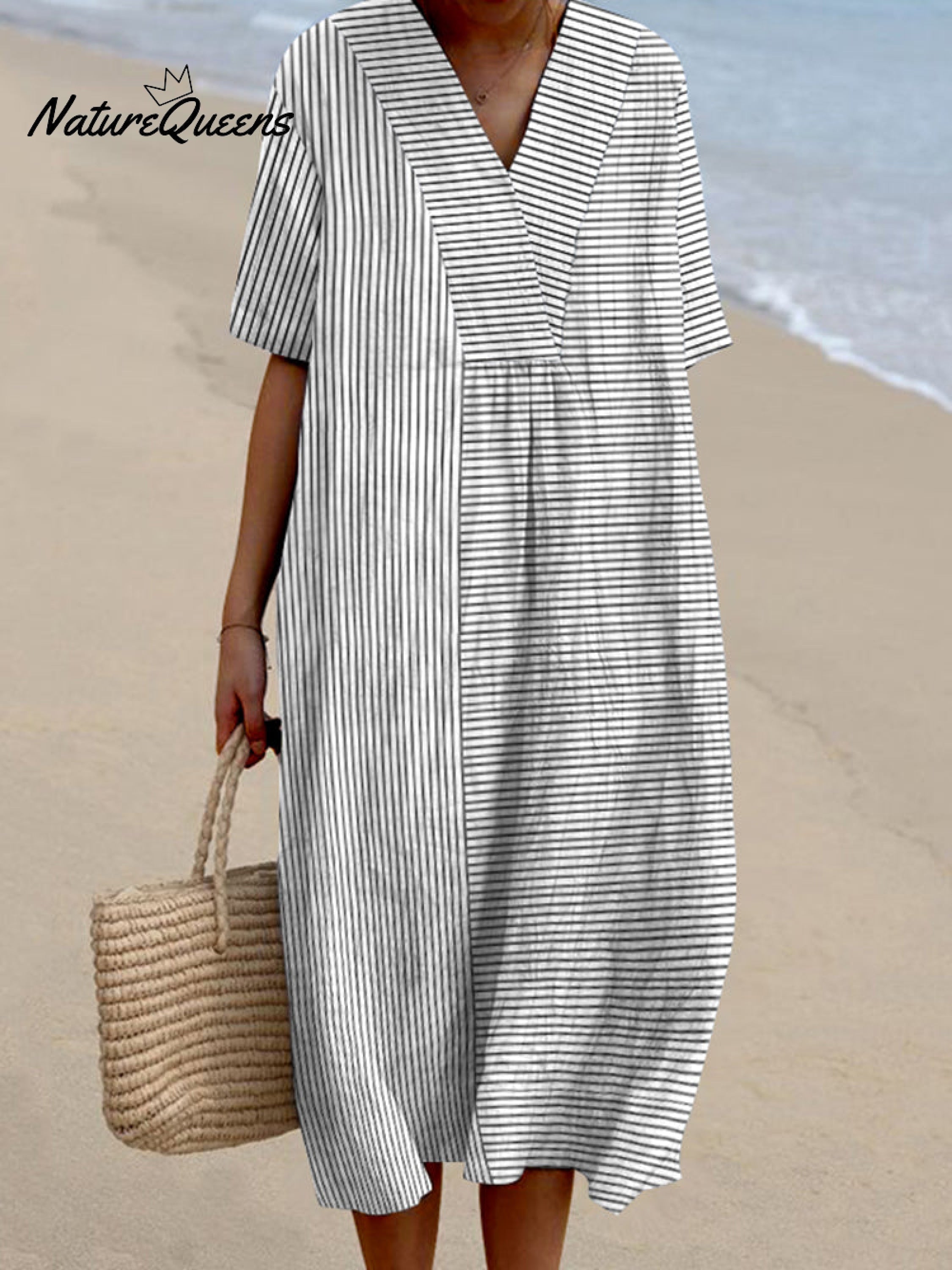 Isa - Vintage Striped Dress