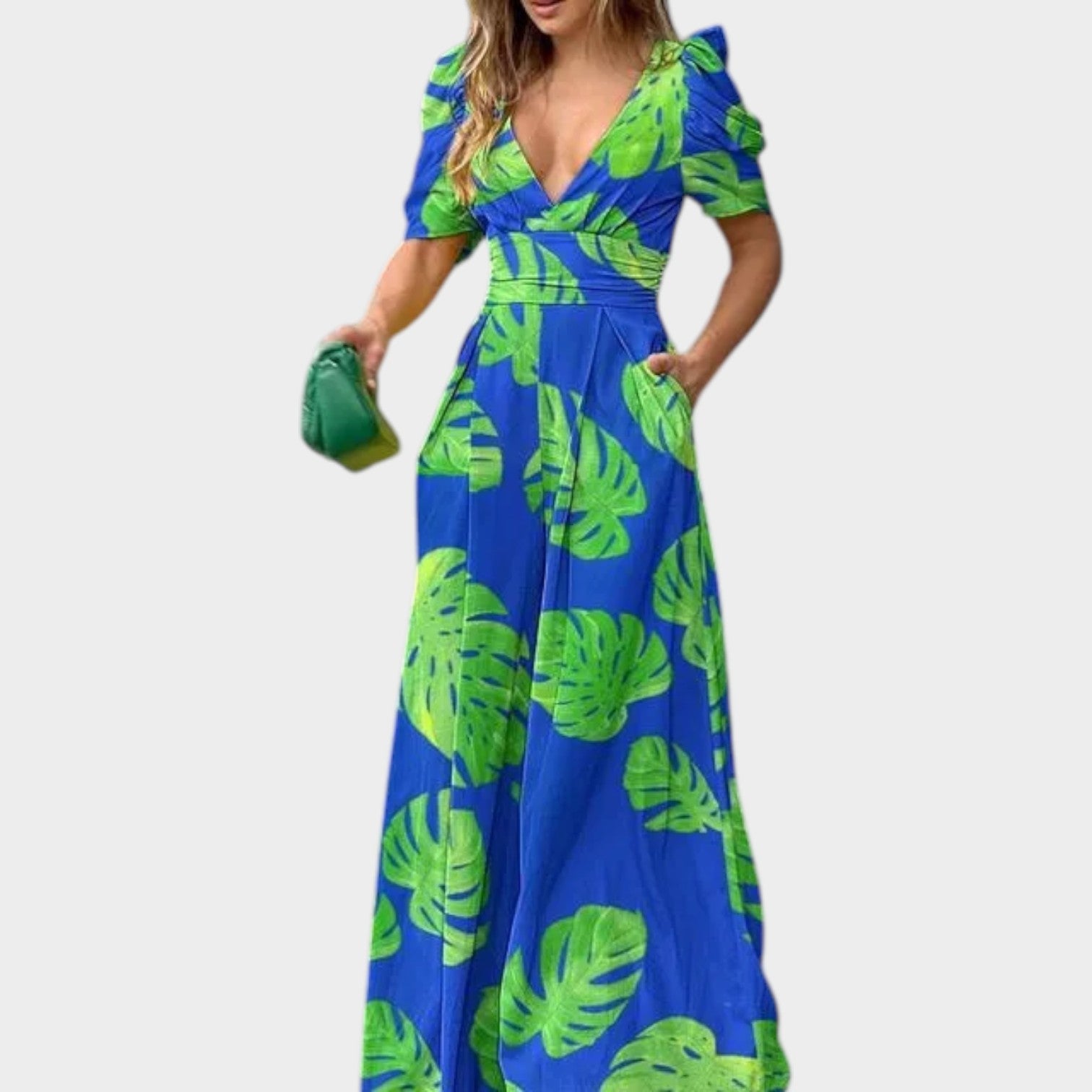Sienna | Abstract Print Maxi Dress