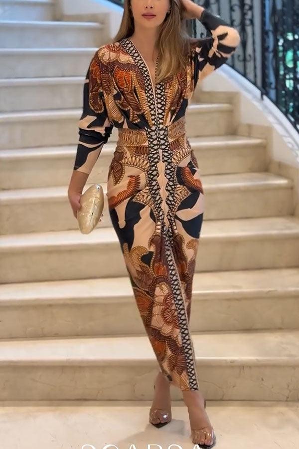 M&H | Dolman Sleeve Midi Dress