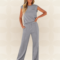 M&H | Two-Piece Lounge Set in Soft Knit