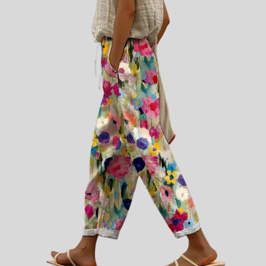 Imani | Pull-On Pants with Elastic Waist