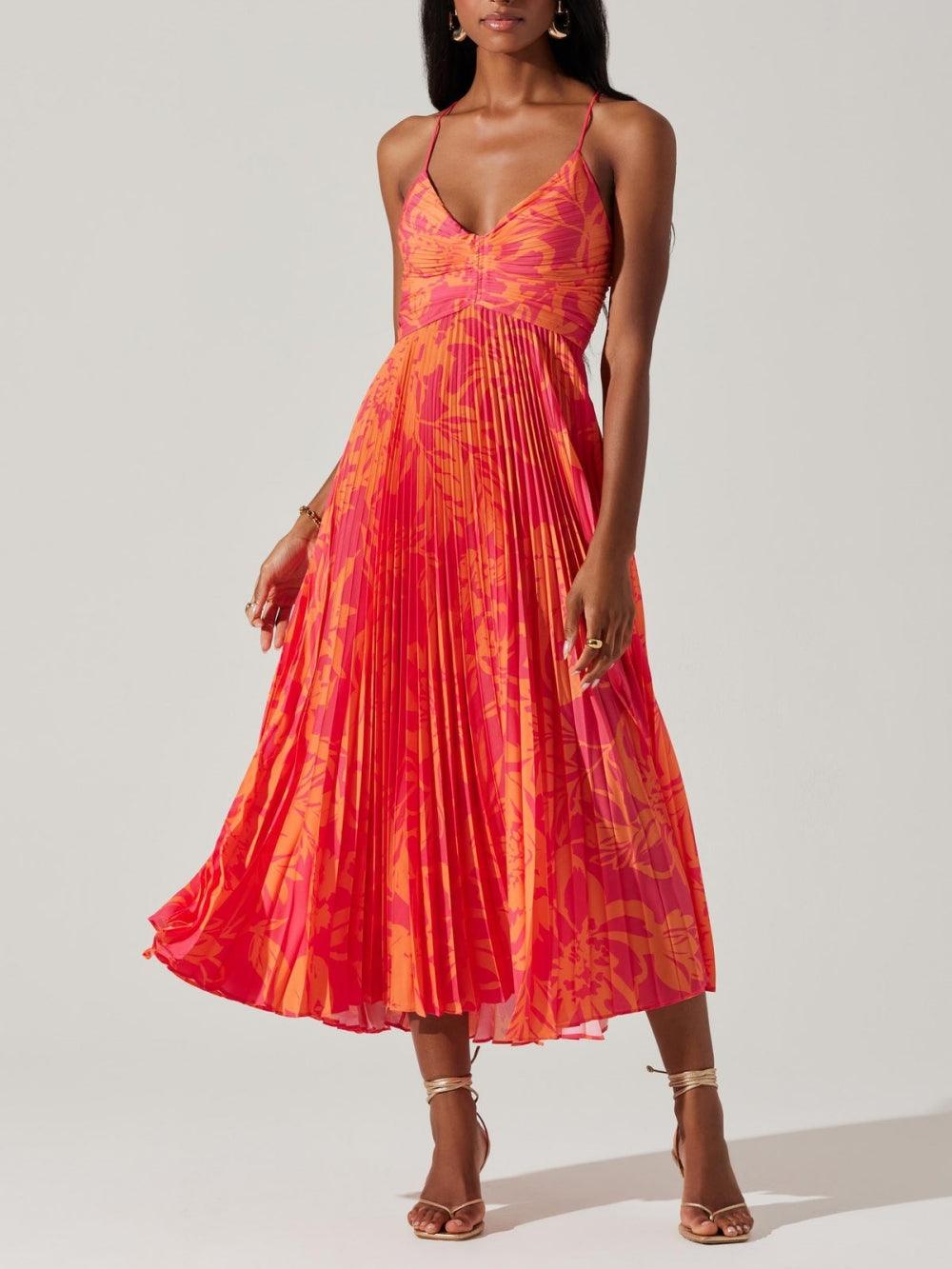 M&H | Floral Print Midi Dress