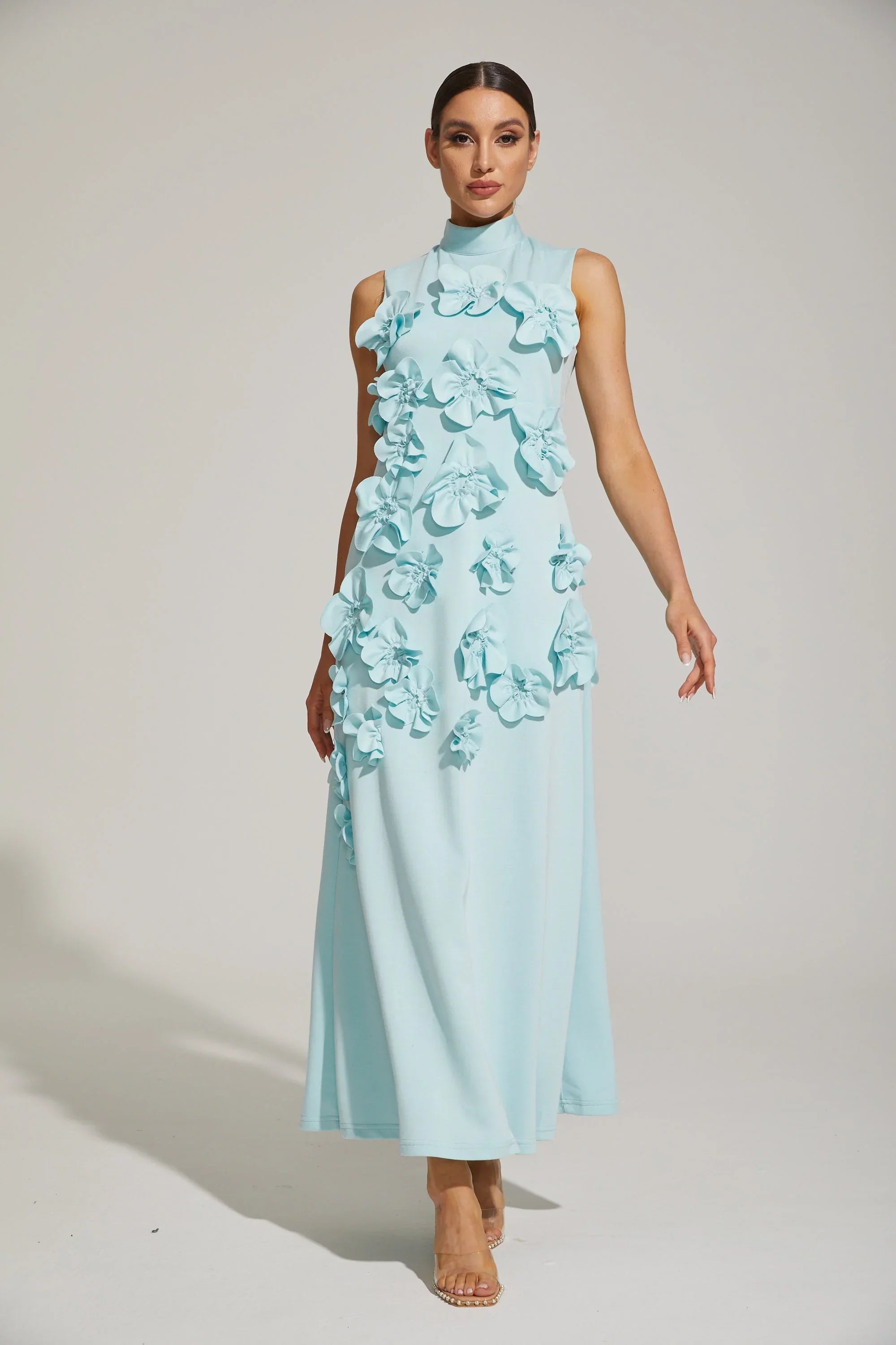 Amara | Embroidered Maxi Dress