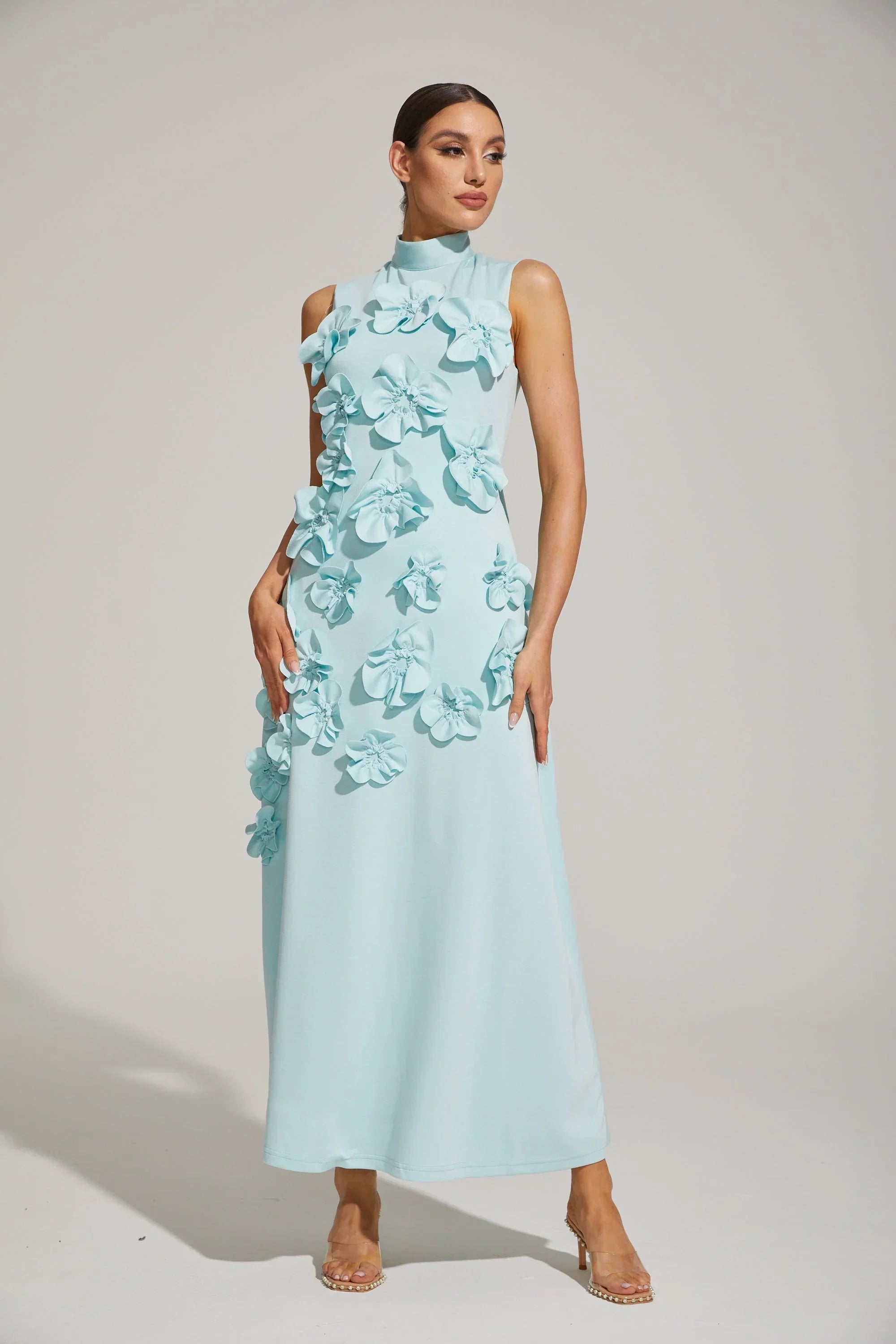 Amara | Embroidered Maxi Dress