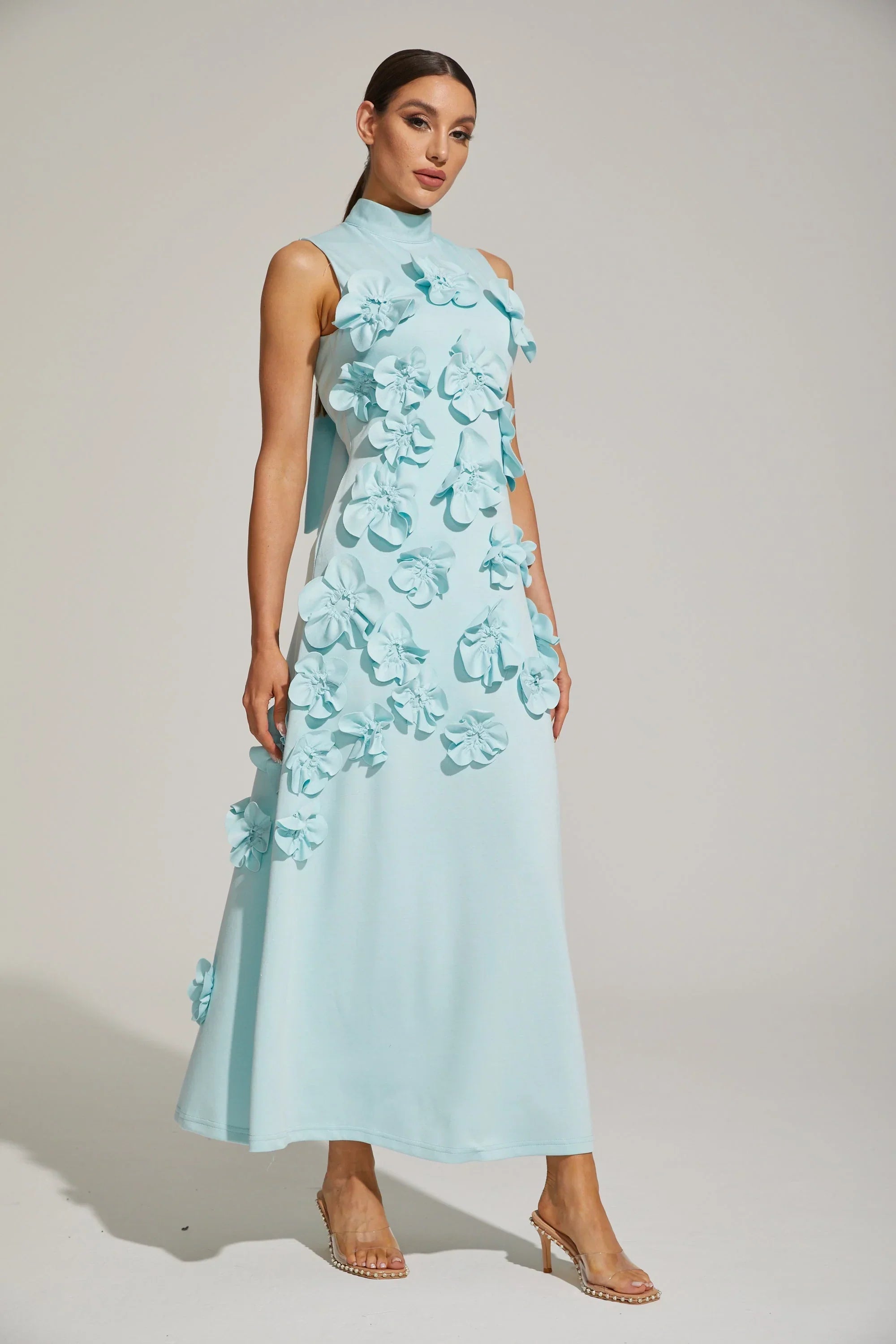 Amara | Embroidered Maxi Dress