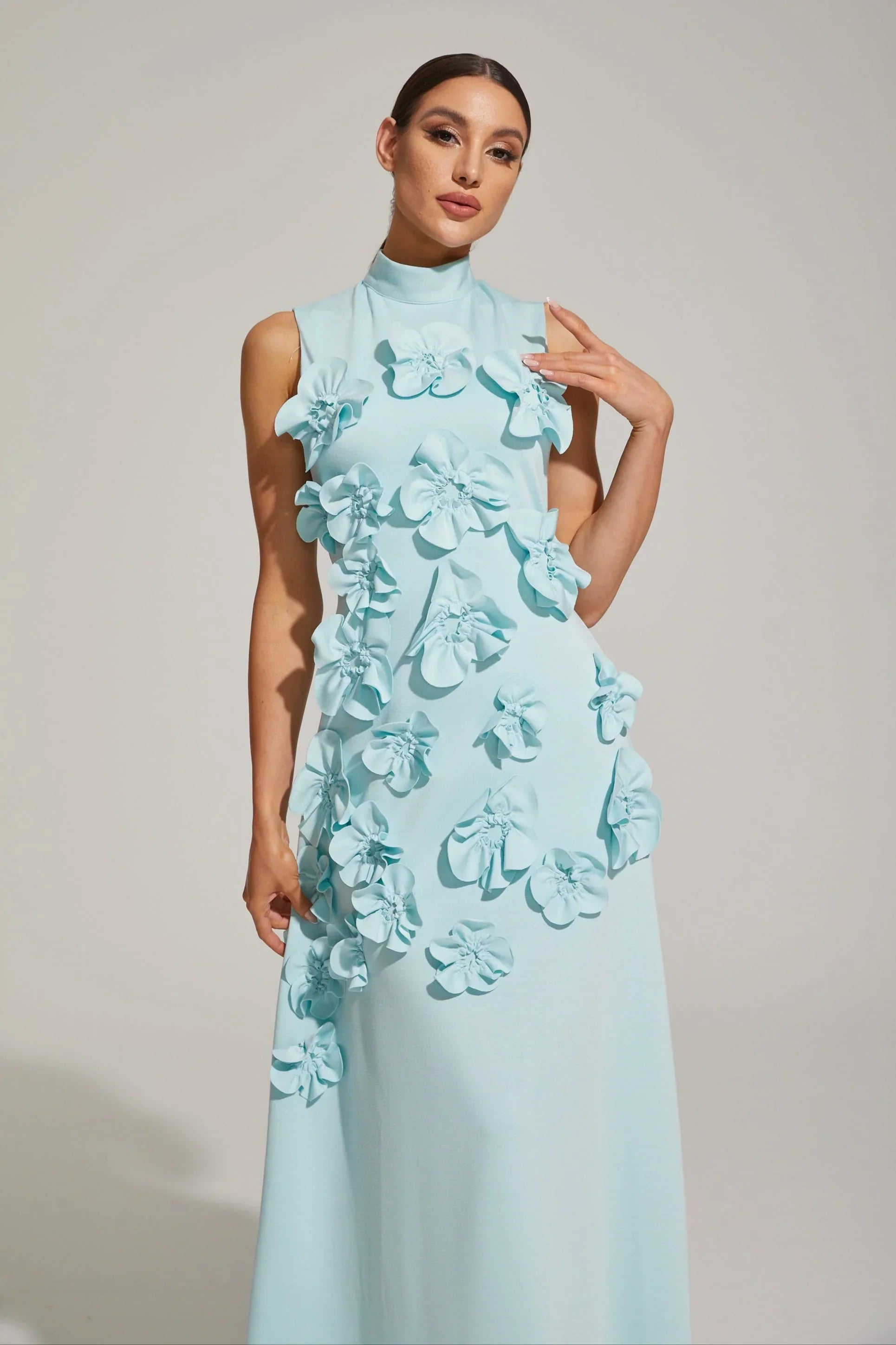 Amara | Embroidered Maxi Dress