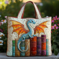 Quilted Emerald Tote Bags