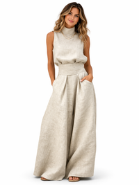 Harper | Two-Piece Cotton-Linen Set
