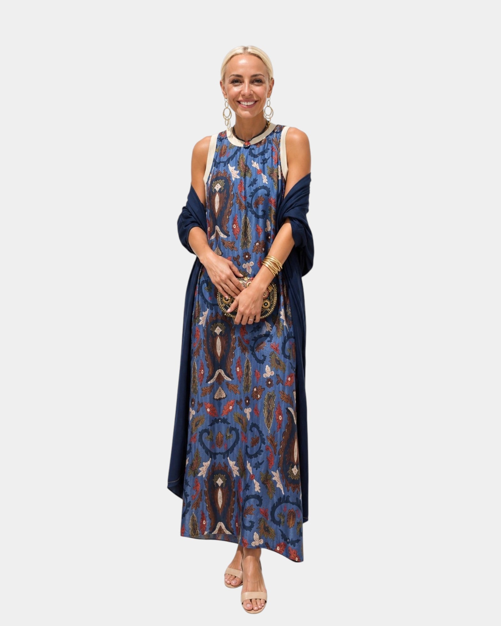 Lynette | Set with Dress and Light Vest