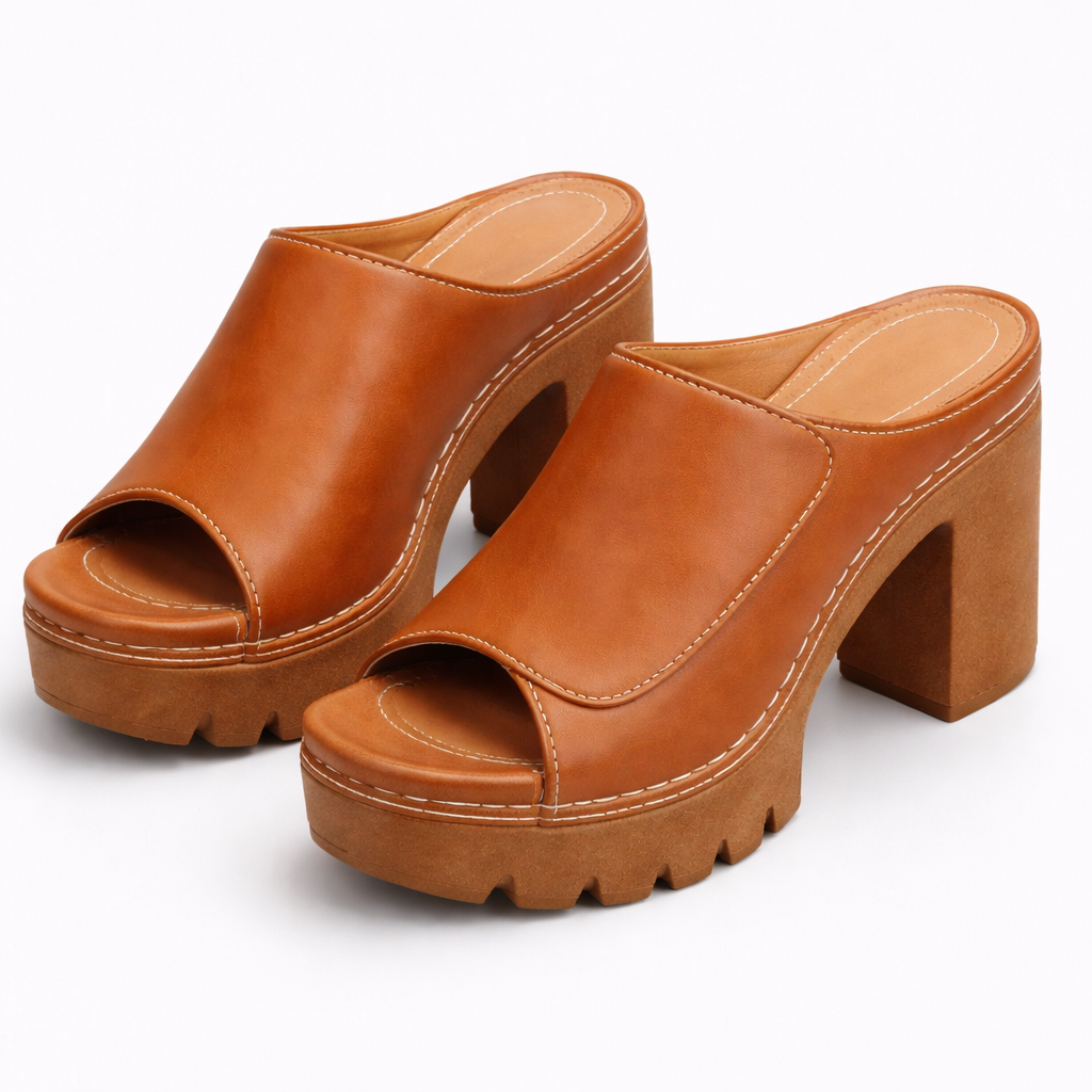 Platform Heeled Sandals