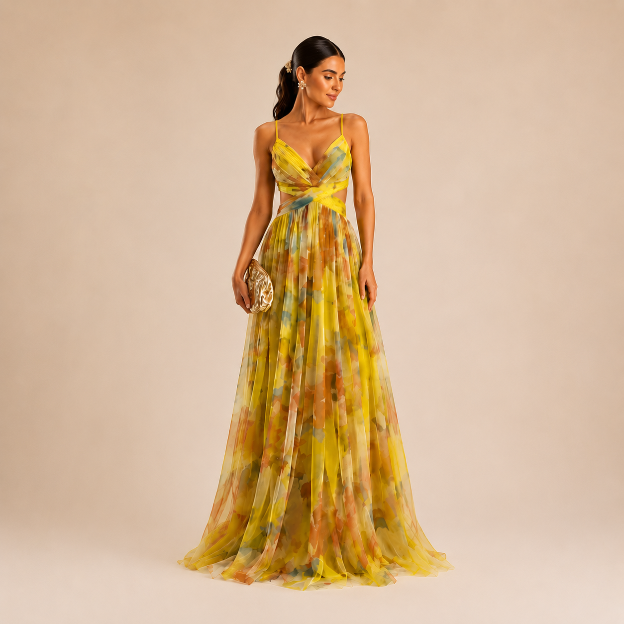 Maxi | Floral Elegance Dress