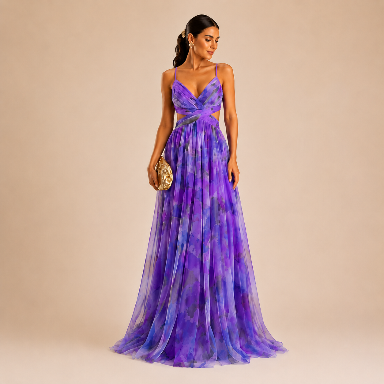 Maxi | Floral Elegance Dress