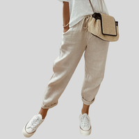 Aisha | Elastic-Waist Fluid Pants
