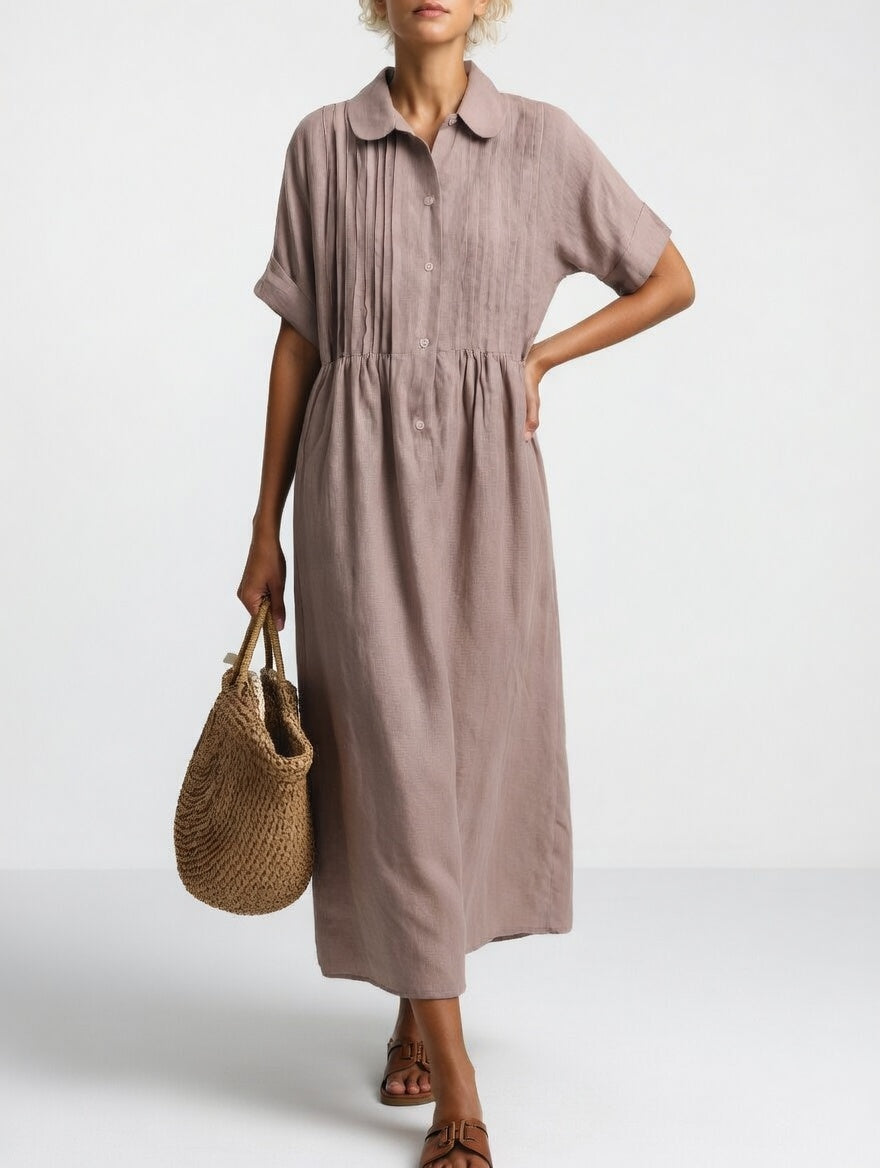 Lysandra | Lightweight Summer Shirt Dress