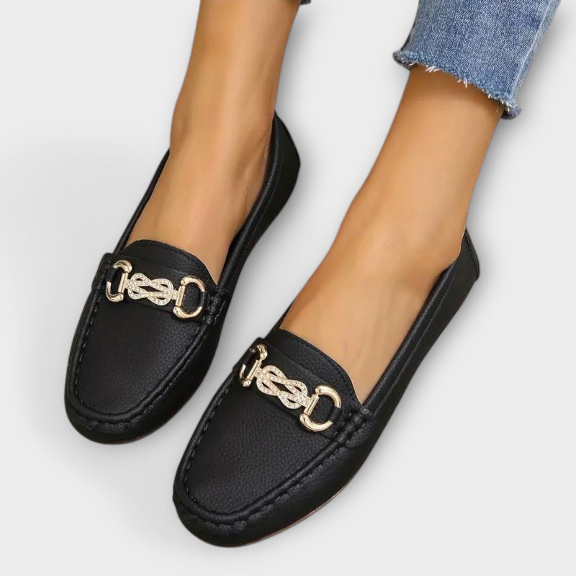 Leather Slip-On Loafers
