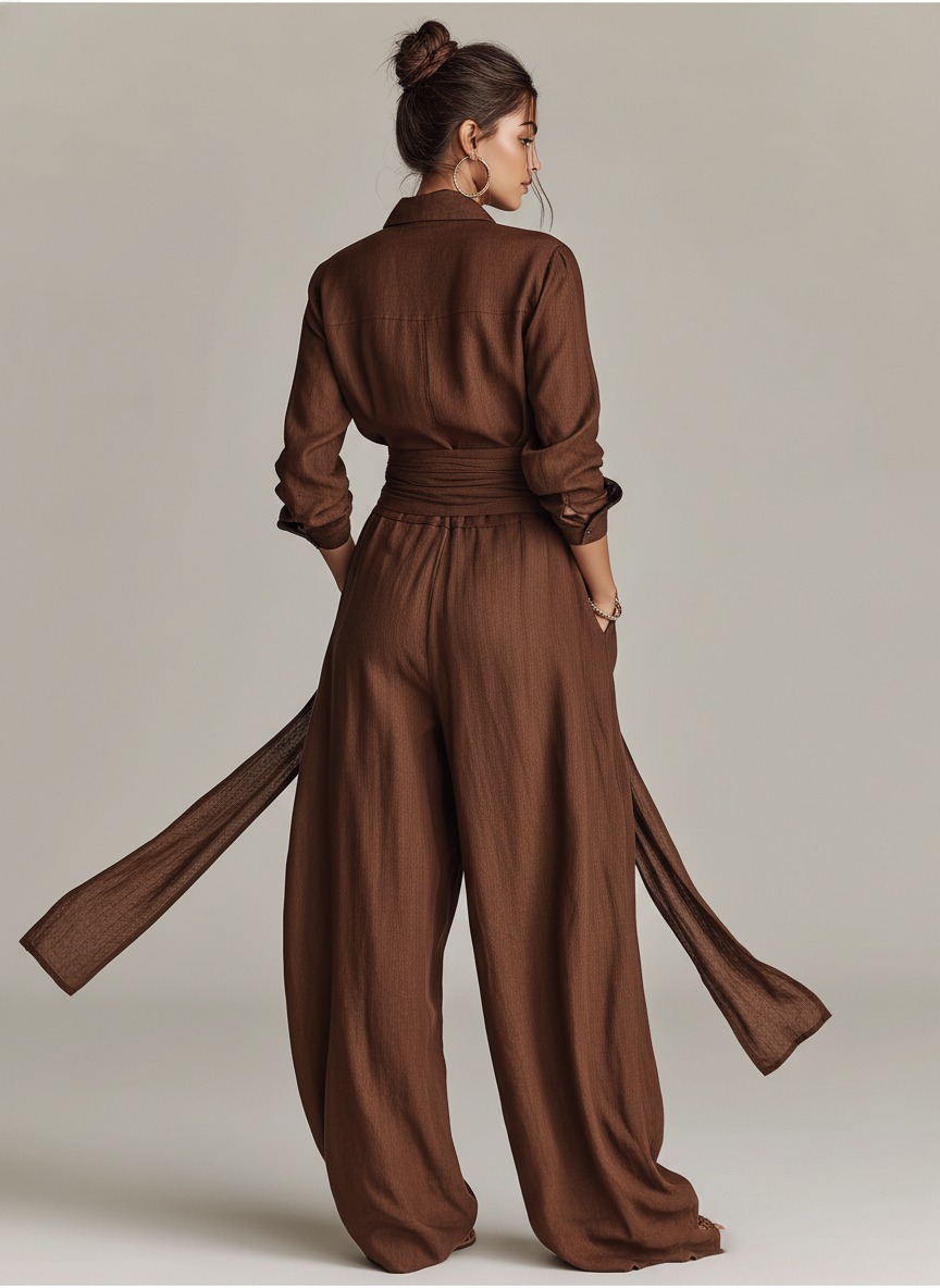 Samantha | Cotton-Linen Jumpsuit