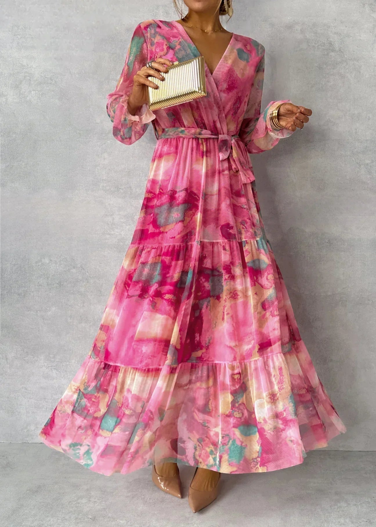 Camila | Floral Wrap Dress