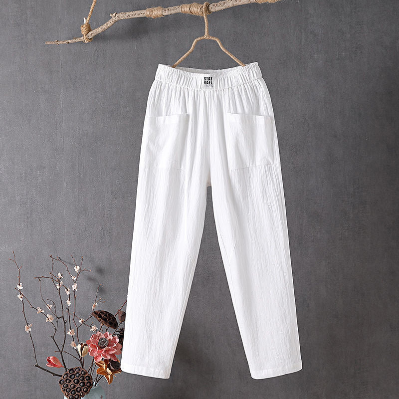 Camila | Relaxed Pants with Drawstring Waist