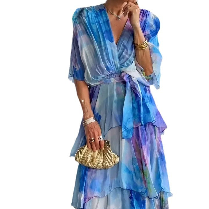 Naomi | Layered Floral Sundress