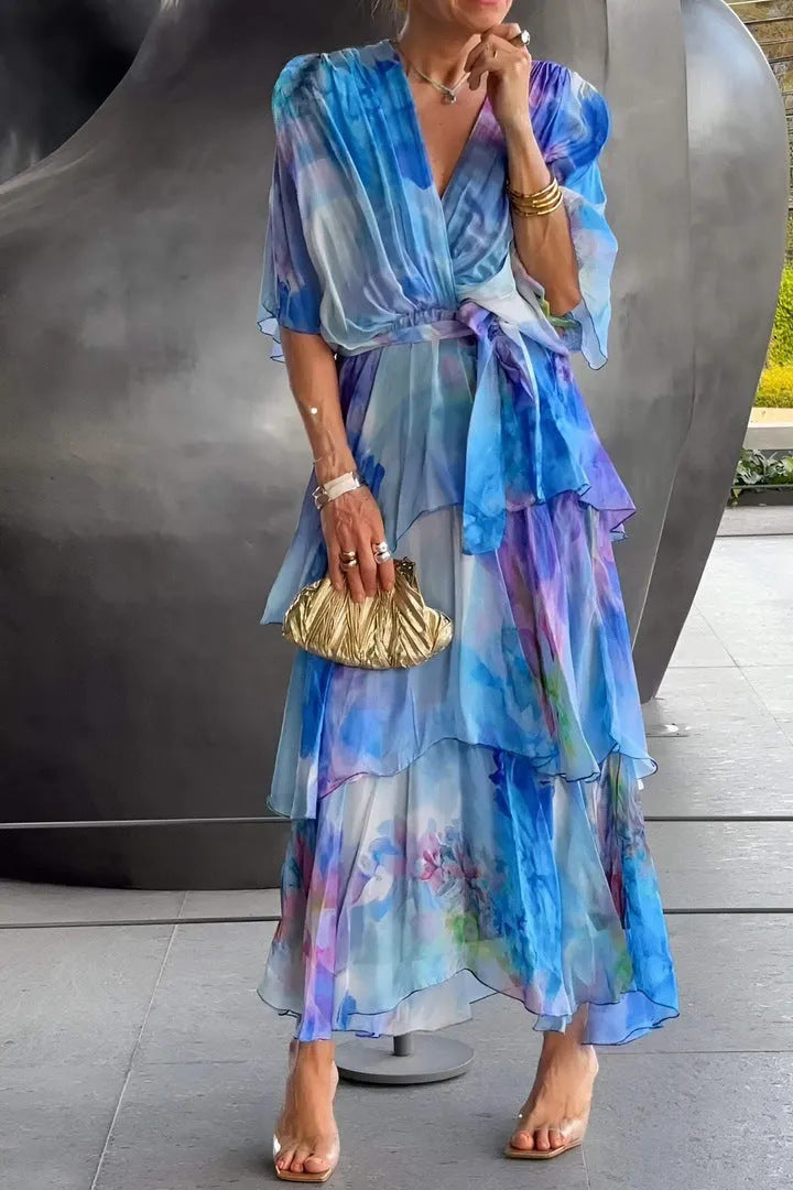 Naomi | Layered Floral Sundress