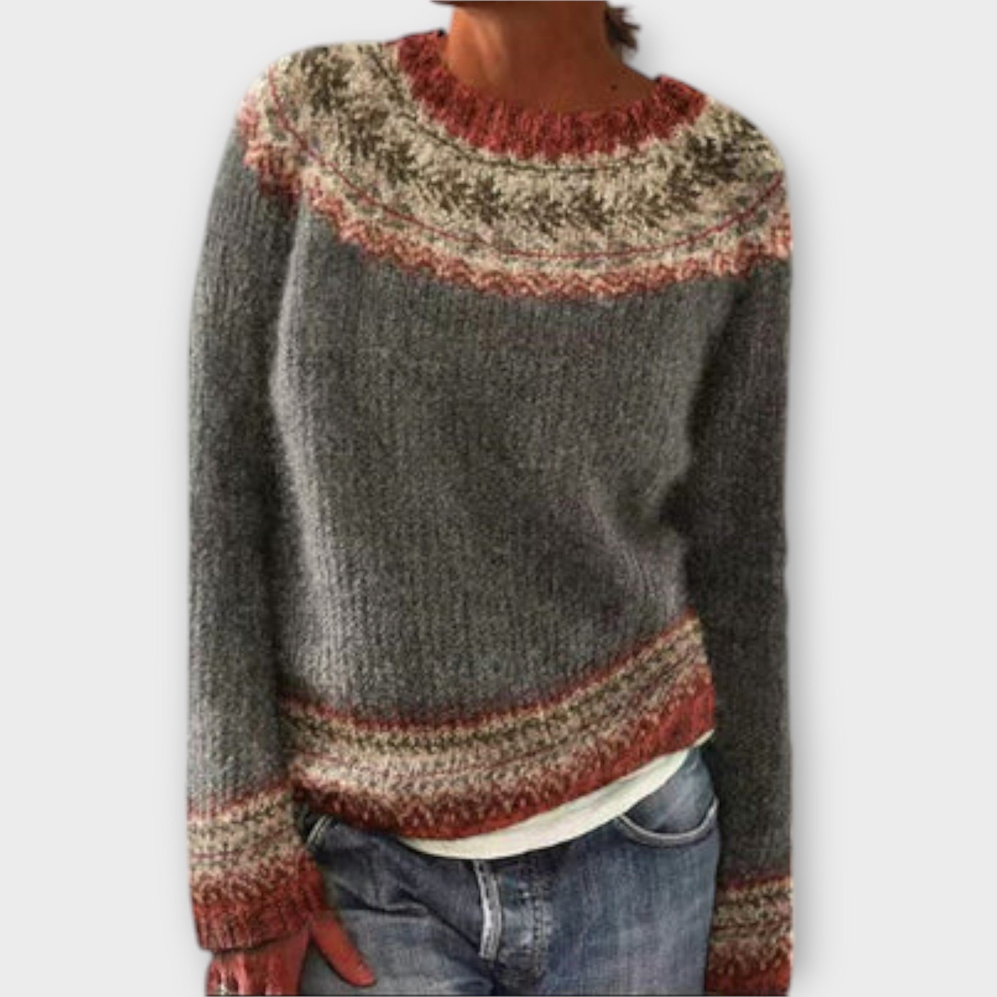 Knit Pullover Sweater