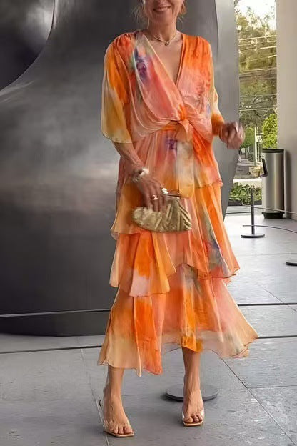 Naomi | Layered Floral Sundress