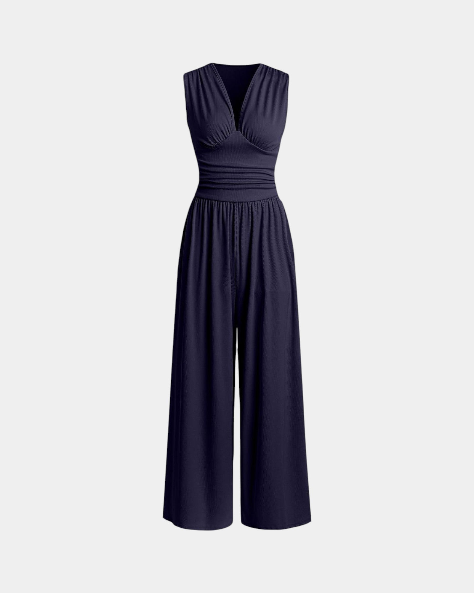 Sultana | Chic Sleeveless Wide-Leg Jumpsuit