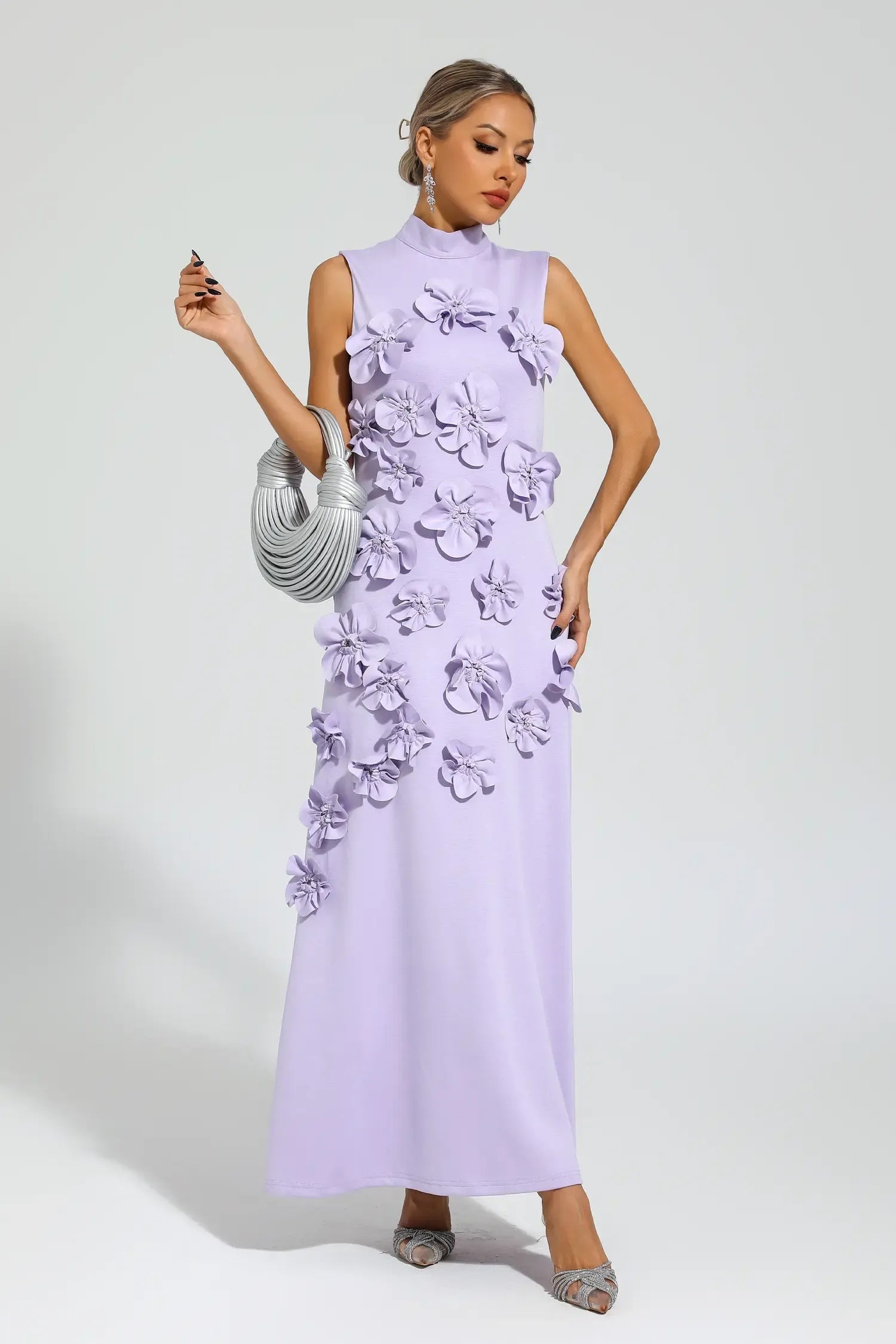 Amara | Embroidered Maxi Dress