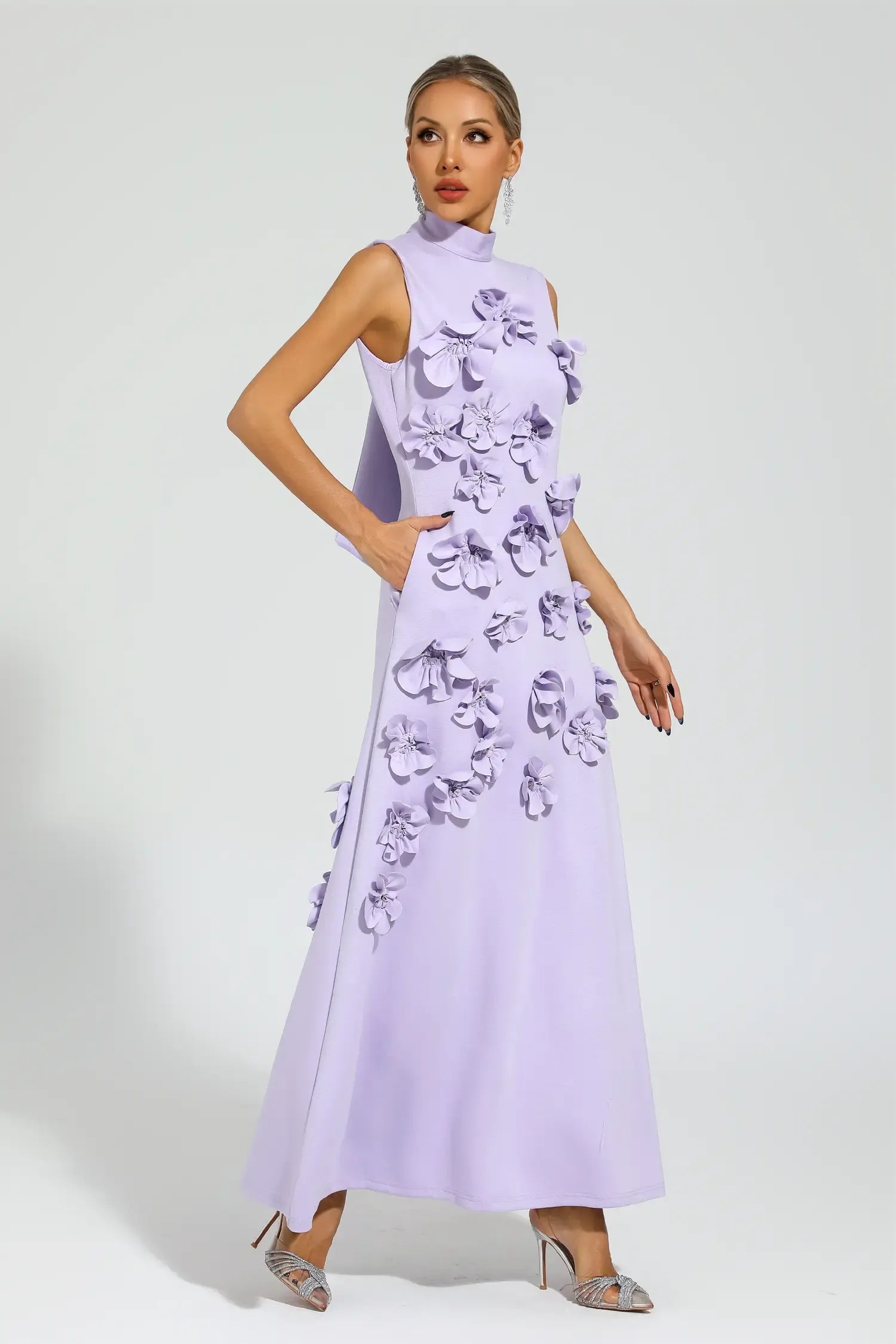 Amara | Embroidered Maxi Dress