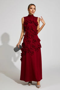 Amara | Embroidered Maxi Dress