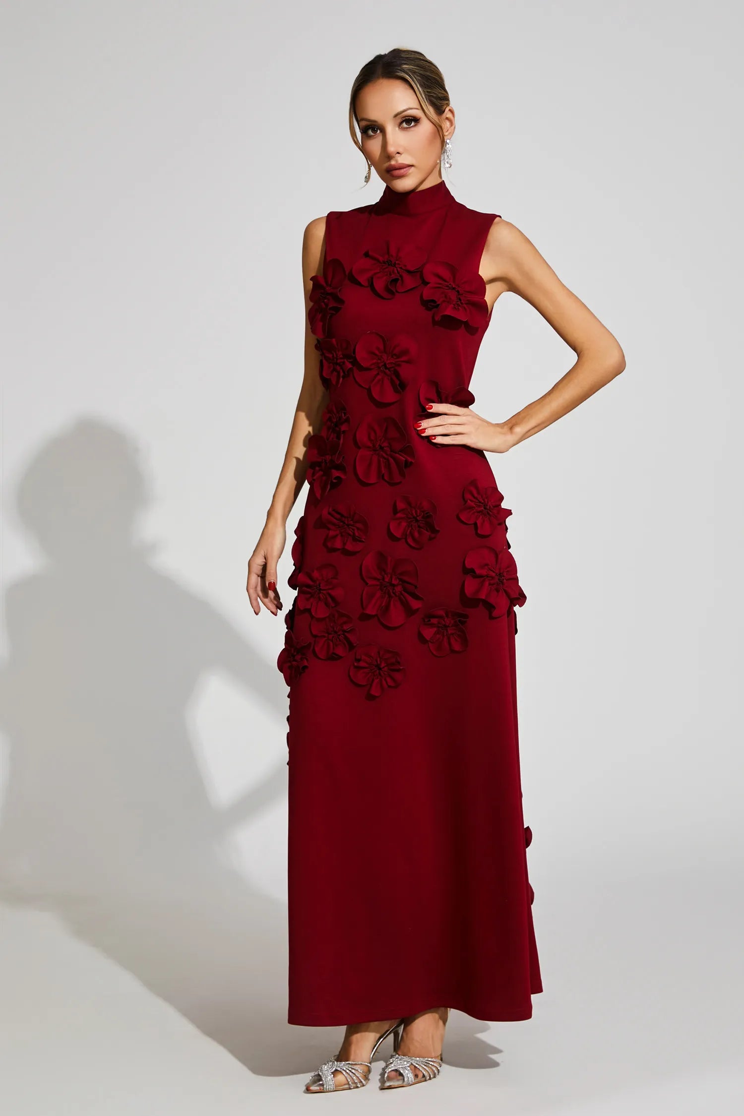Amara | Embroidered Maxi Dress
