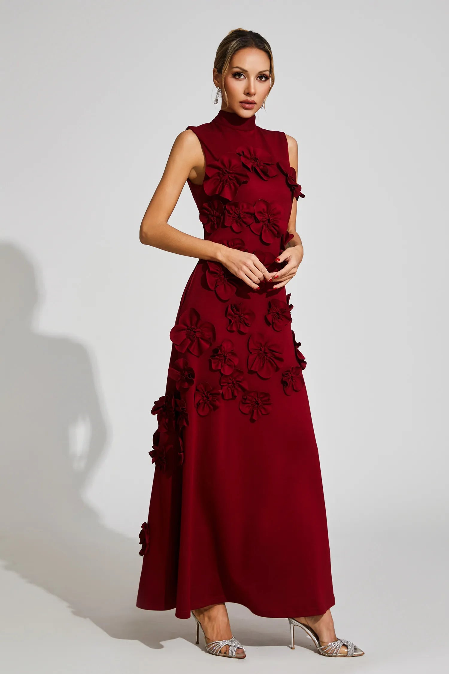 Amara | Embroidered Maxi Dress