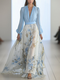 Eloise | Floral Print Maxi Dress