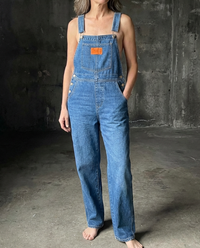 Harper | Straight Leg Bib Denim Overalls