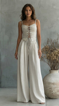 Evelyn | Structured Minimalist Two-Piece Set