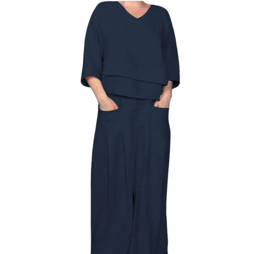PAOLA | WIDE MINIMALIST TWO-PIECE SET