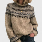 Nordic-Inspired Knit Sweater