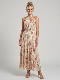 Nora | Halter Midi Dress