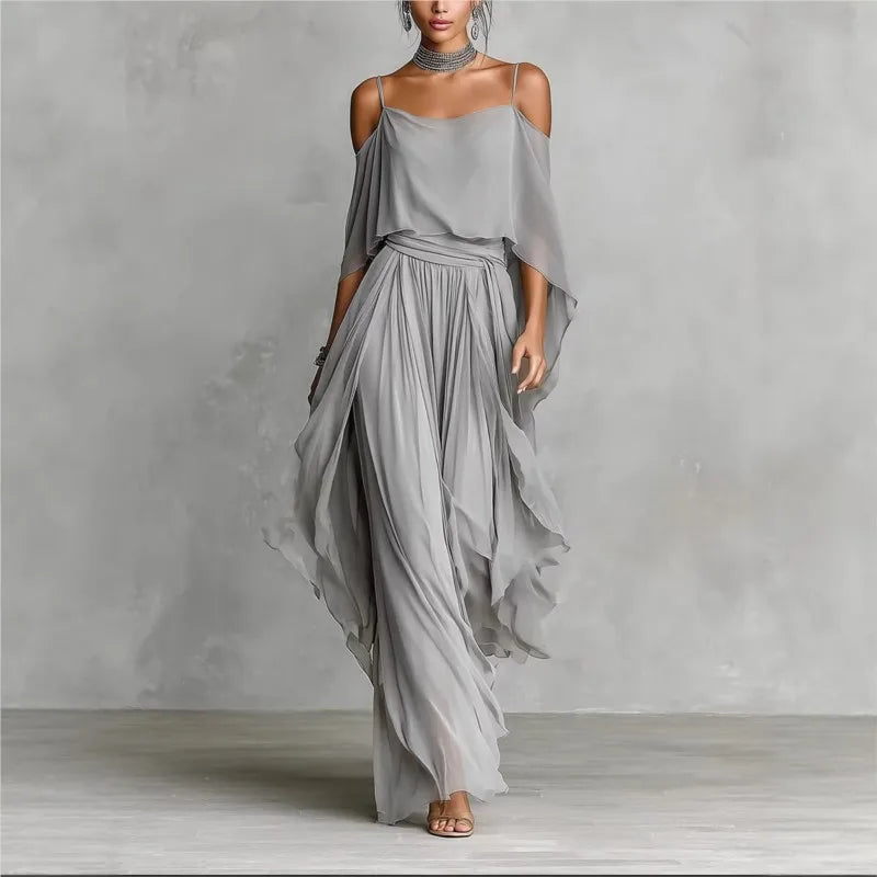 Naomi | Chiffon Maxi Gown
