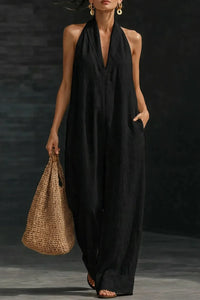 Marisol | Summer Cross-Neck Jumpsuit